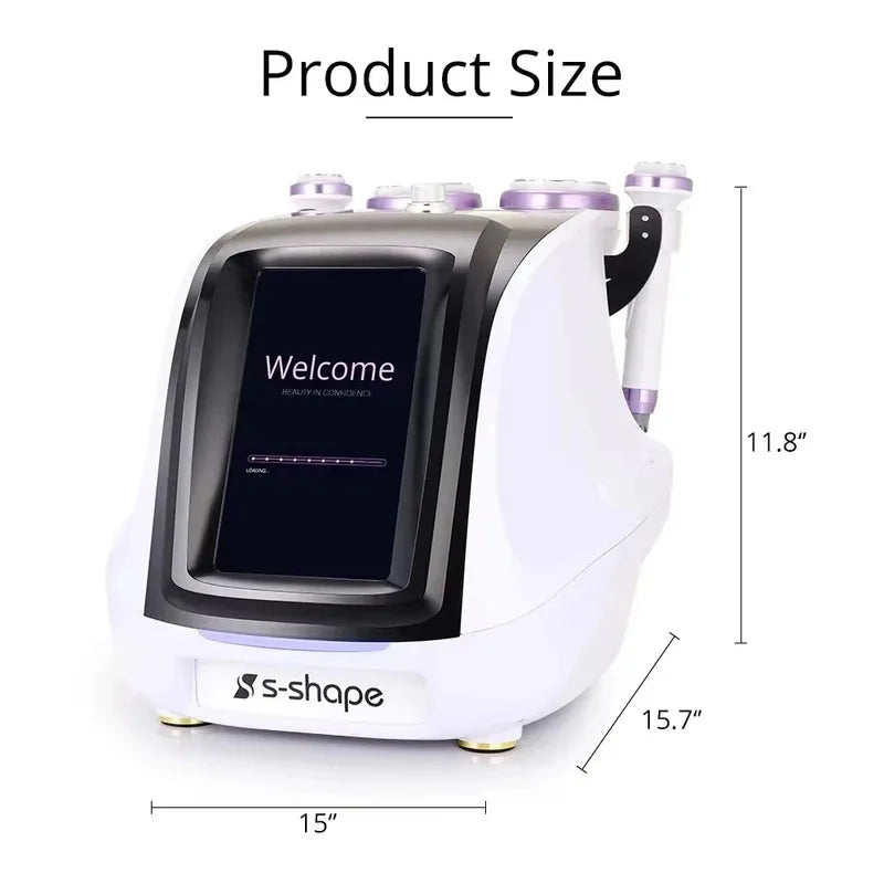 Appareil esthétique S-SHAPE cavitation 30 kHz – CLEVI Paris