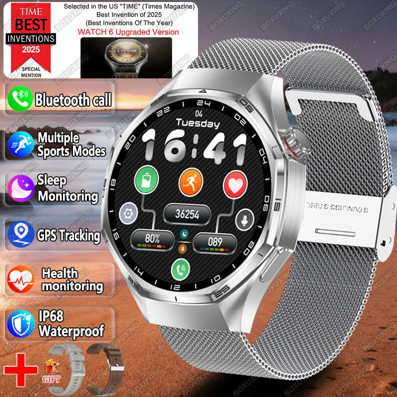 Montre Watch 6 Pro AMOLED 1,5″ Bluetooth – CLEVI Paris
