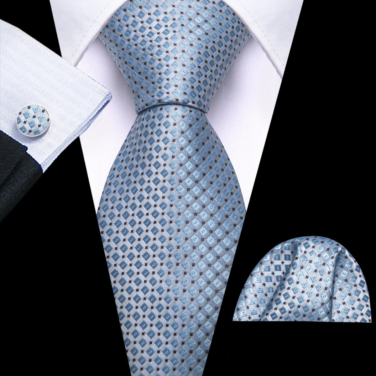 Ensemble cravate homme 3 pièces – CLEVI Paris