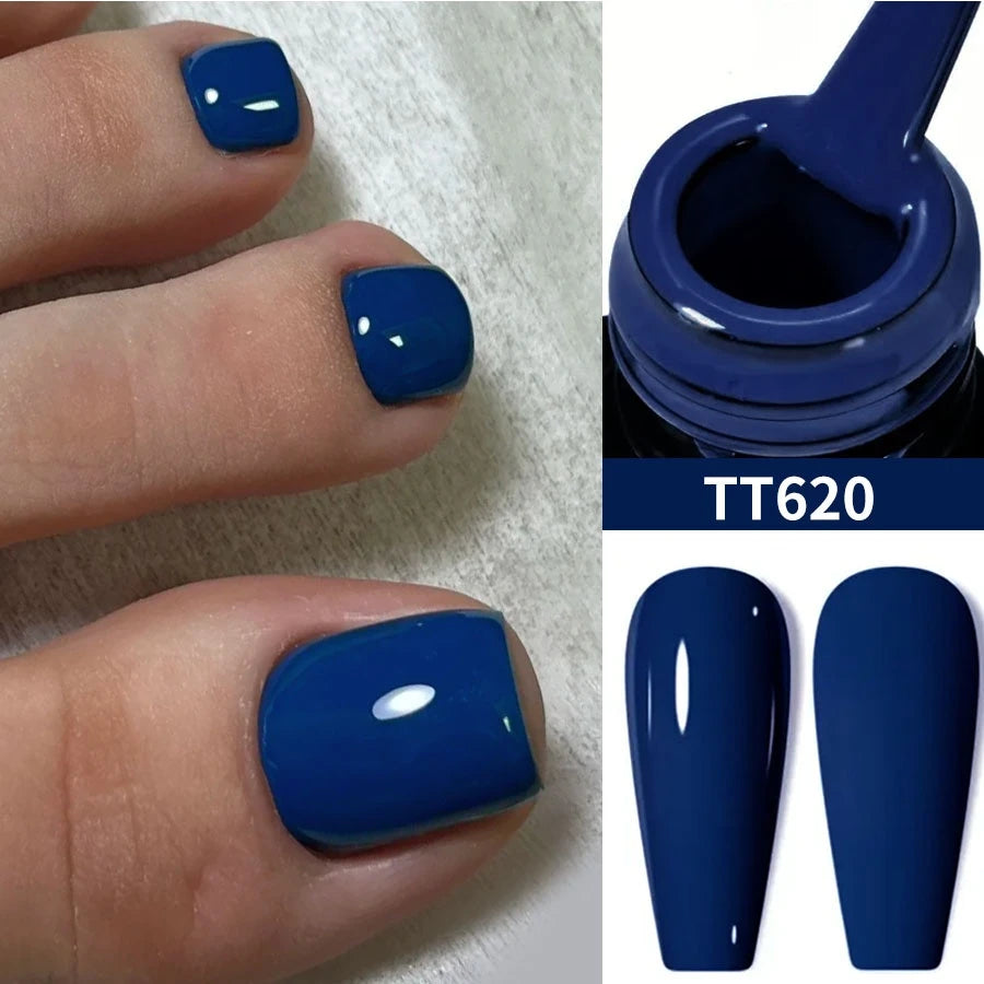 Vernis Gel Semi-Permanent TARTU 8ml – Sans HEMA Sans TPO UV/LED Soak-Off Longue Durée 21 Teintes – CLEVI Paris