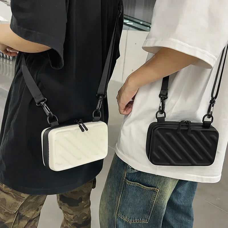 Sac bandoulière unisexe à fermeture zippée – CLEVI Paris