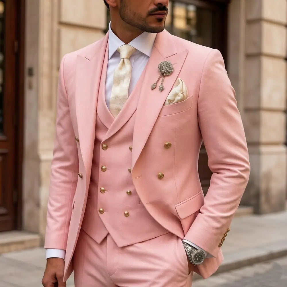Smoking Homme 3 Pièces Luxe – CLEVI Paris