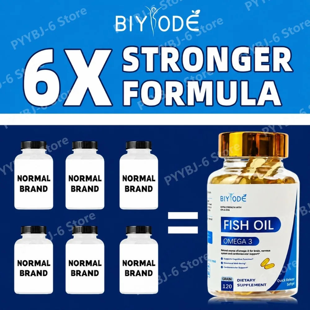 Oméga-3 citron, 120 capsules molles – CLEVI Paris