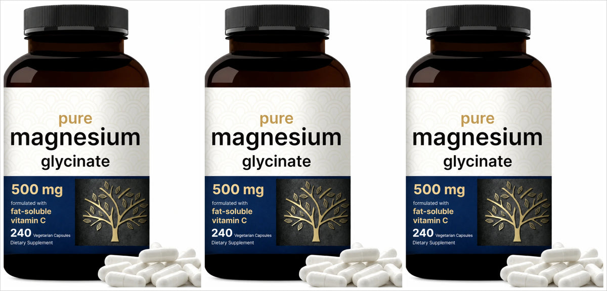 Glycinate de magnésium et vitamine C – CLEVI Paris