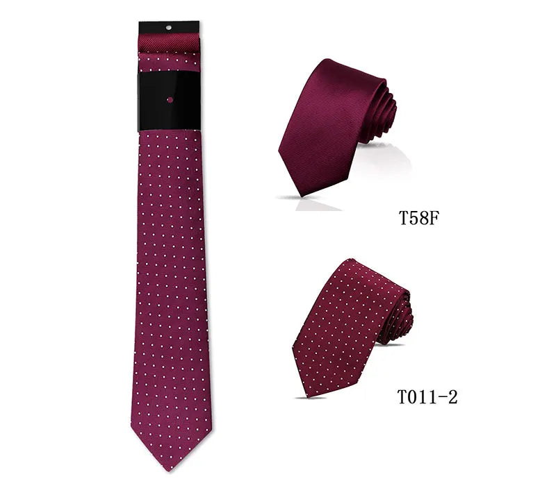 Ensemble de 2 cravates homme élégantes – CLEVI Paris