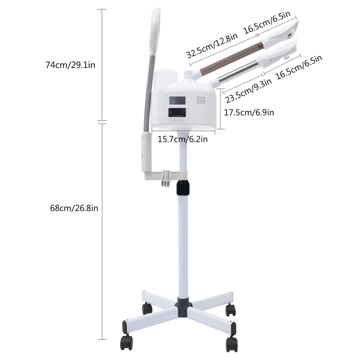 Vaporisateur facial chaud et froid sur pied – CLEVI Paris