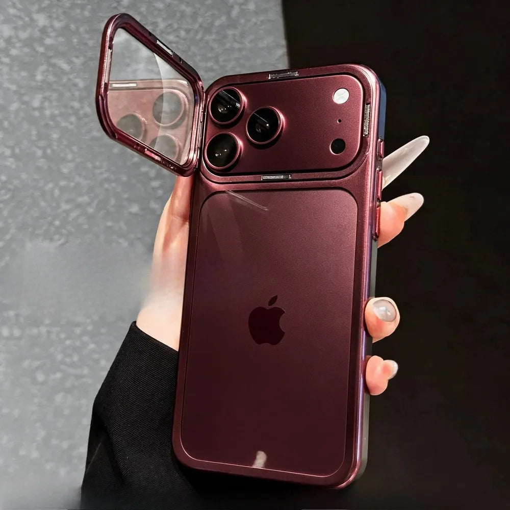 Coque iPhone transparente avec support – CLEVI Paris