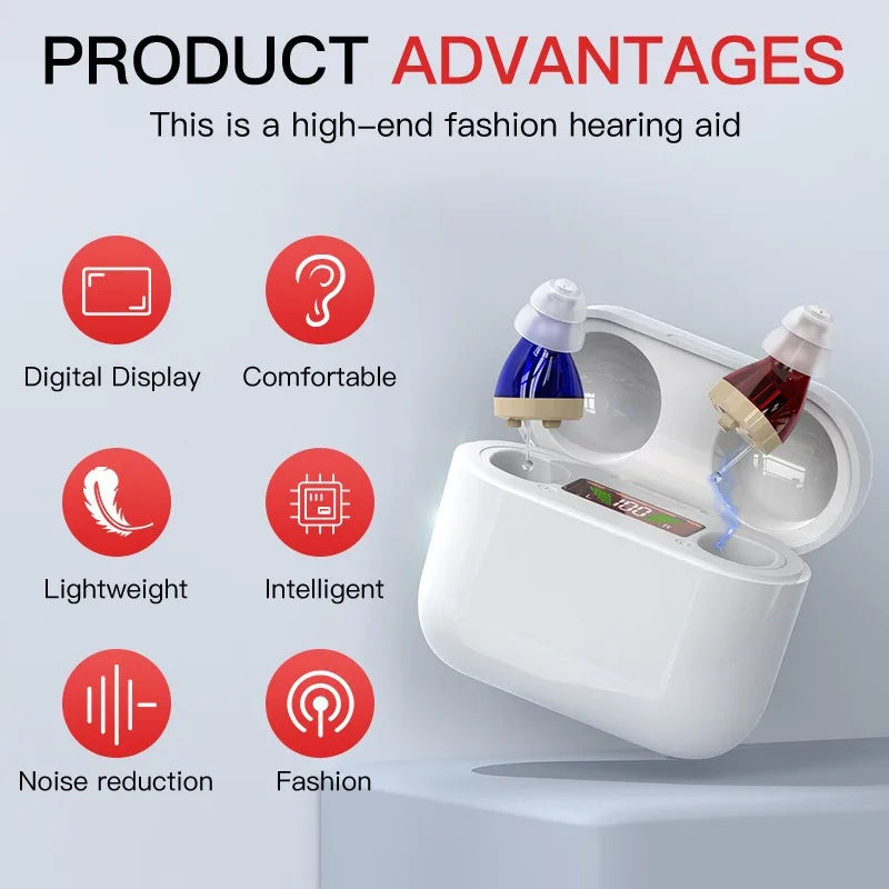 Aide Auditive ITE DOCTODD Rechargeable 30H Invisible – CLEVI Paris