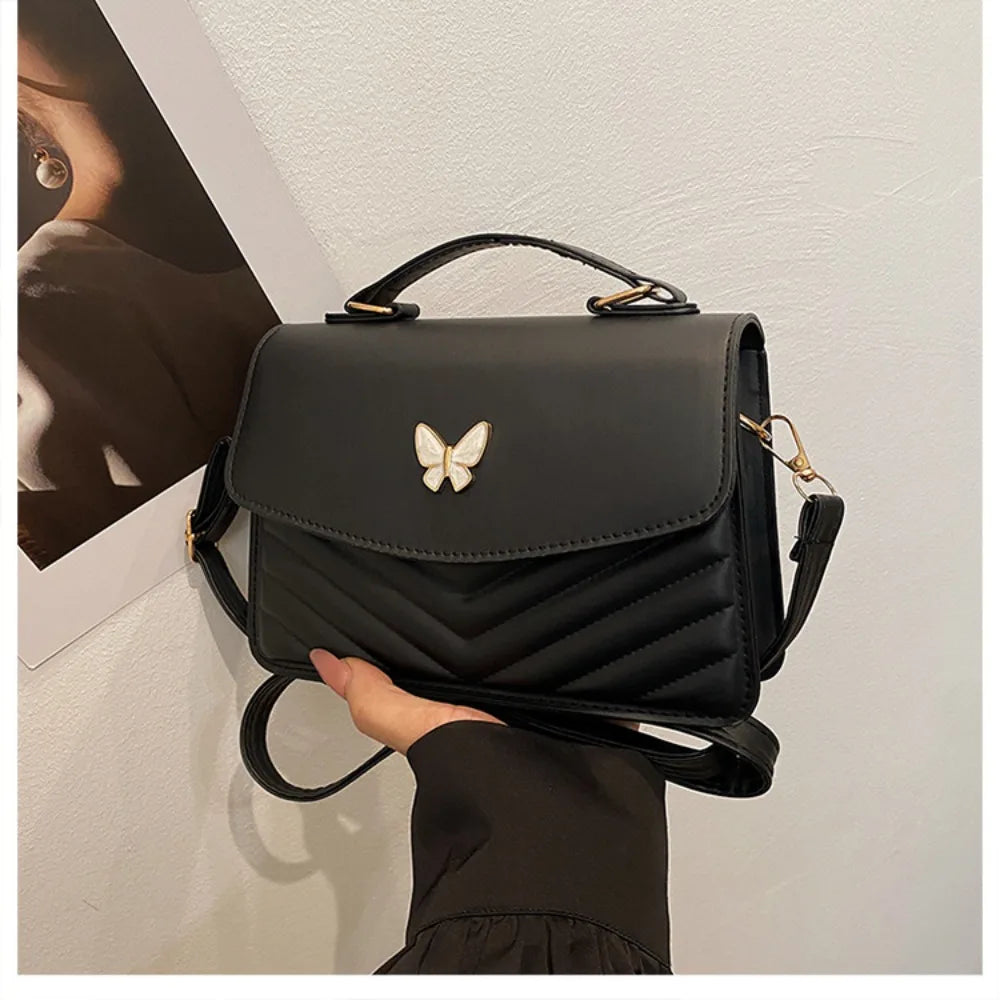 Sac Hobo PU Couleur Unie Grande Capacité Unisexe 21x14cm – CLEVI Paris