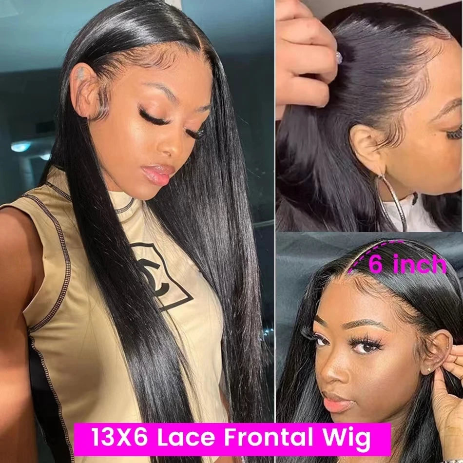 Perruque HD Lace Frontal 13x4 13x6 360 Cheveux Humains – CLEVI Paris