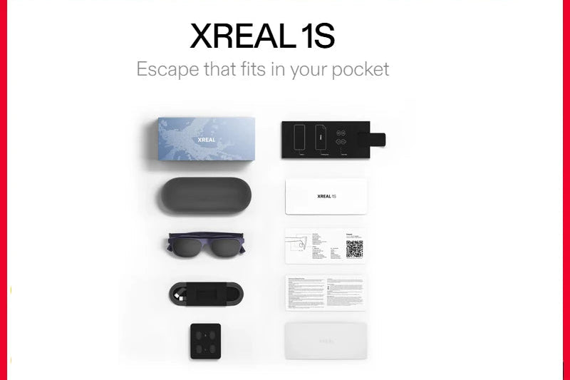 Lunettes AR XREAL 1S avec puce X1 – CLEVI Paris