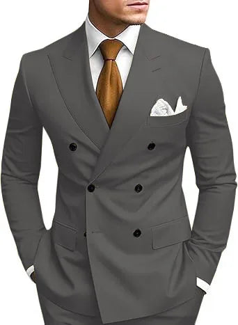 Costume homme 2 pièces, double boutonnage – CLEVI Paris