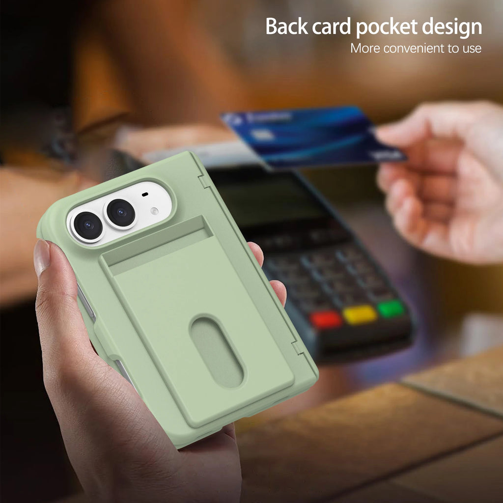 Étui iPhone Duo porte-cartes à charnière – CLEVI Paris