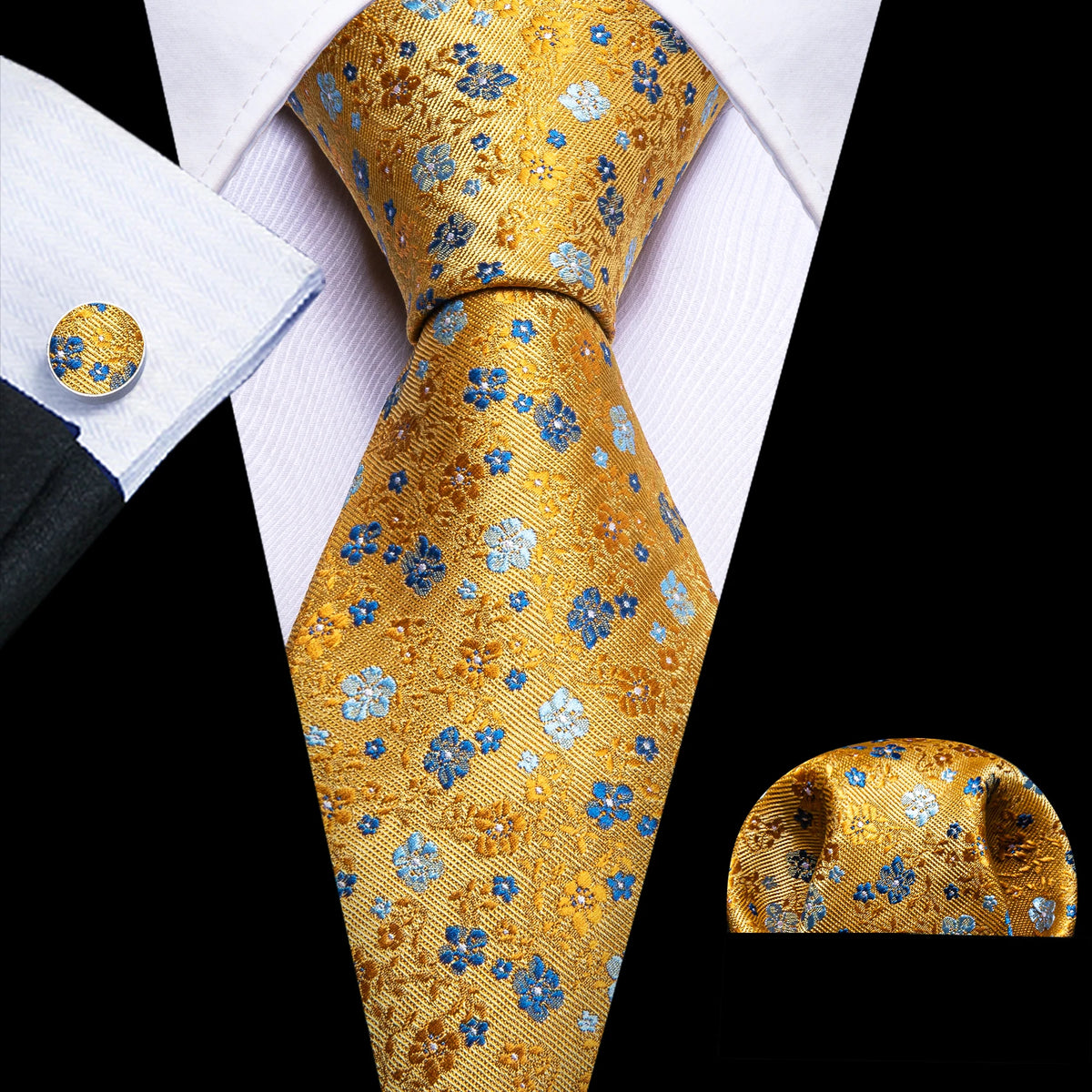 Ensemble Cravate Jacquard Homme – CLEVI Paris