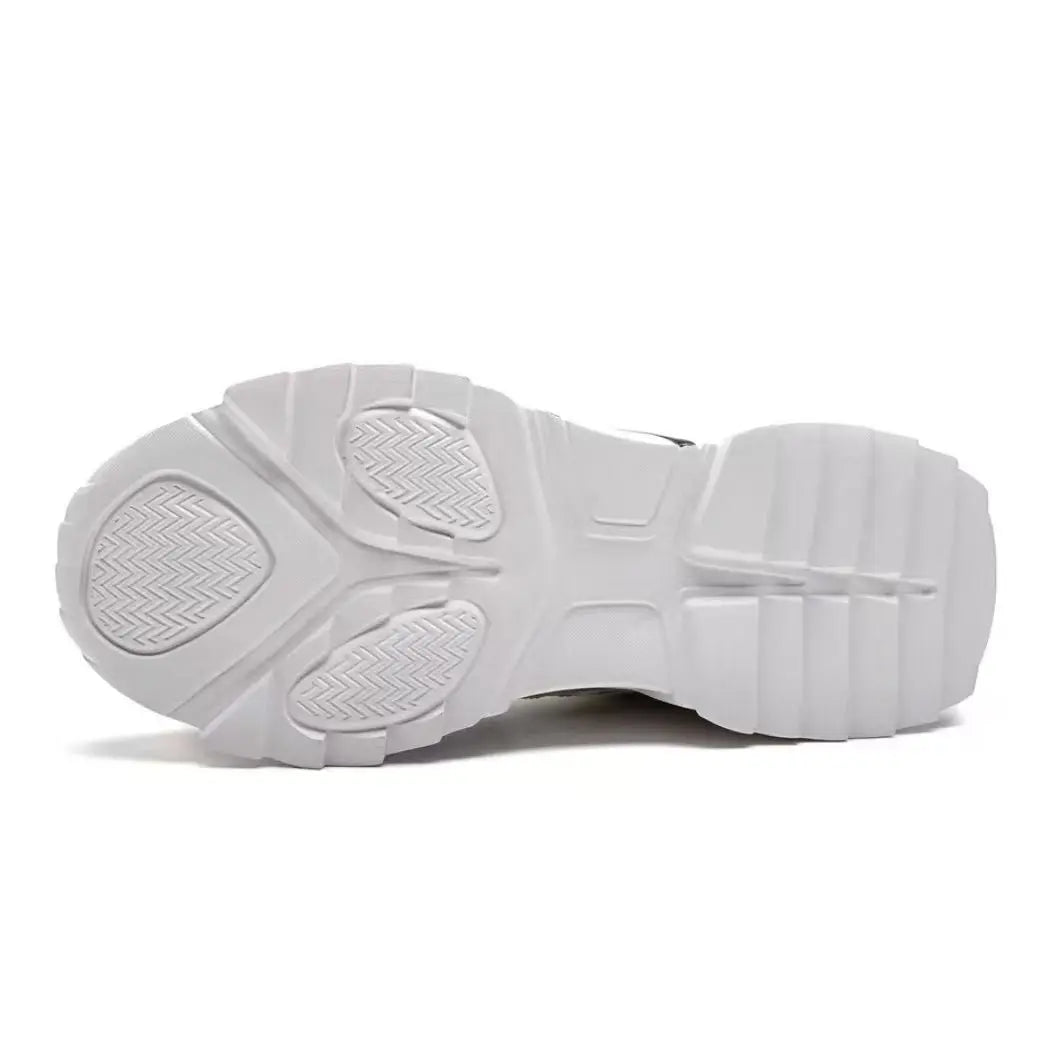 Sneakers basses homme ivoire à lacets – CLEVI Paris
