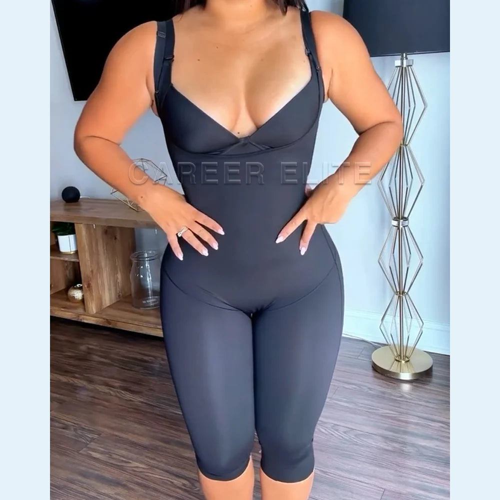 Body Gainant Sculptant Femme Taille Sablier Gaine Post-Op – CLEVI Paris