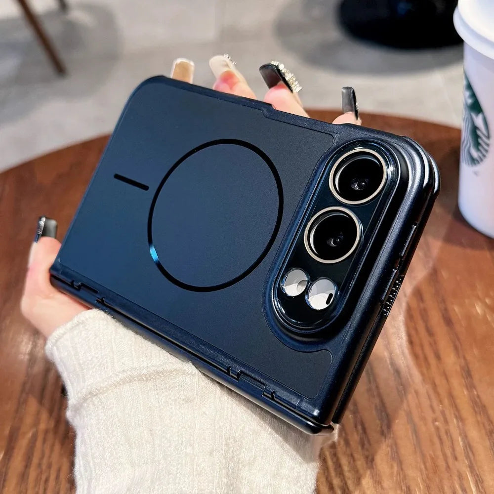 Coque iPhone Duo mate MagSafe et charnière – CLEVI Paris