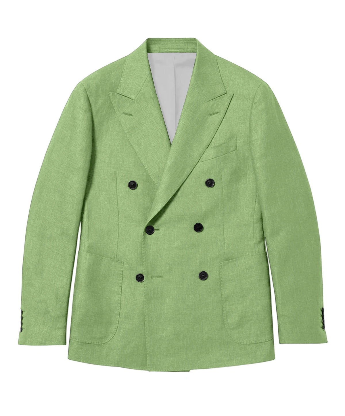 Blazer croisé homme en lin – CLEVI Paris