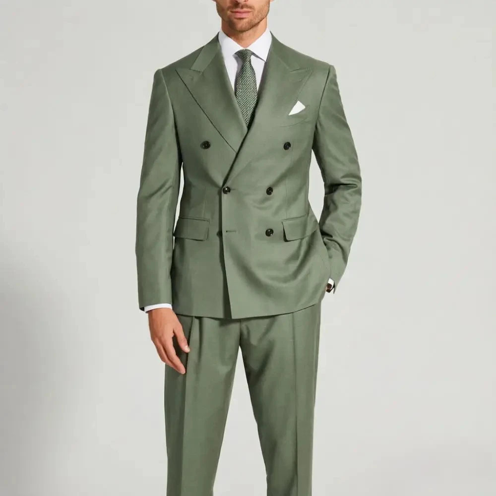 Costume homme 2 pièces croisé – CLEVI Paris