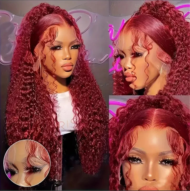 Perruque BOB Deep Wave Lace Front 13x4 HD Glueless Cheveux Humains 6-18 Pouces – CLEVI Paris