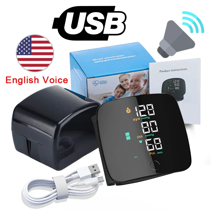 Tensiomètre Bras Tactile LED Vocal Multilingue – CLEVI Paris