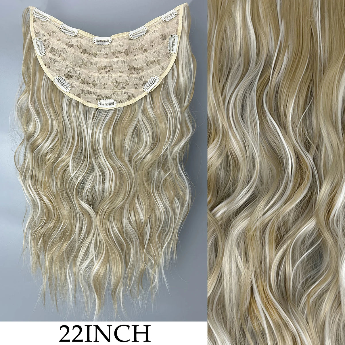 Extensions Cheveux Clips 7 Pcs Synthétique 50 Couleurs – CLEVI Paris