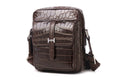 Sac Bandoulière Cuir Alligator Homme Messenger – CLEVI Paris