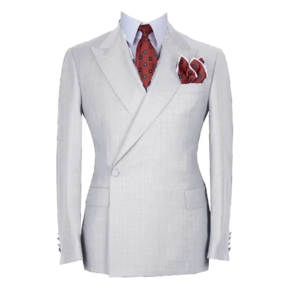 Costume homme 2 pièces à revers pointus – CLEVI Paris