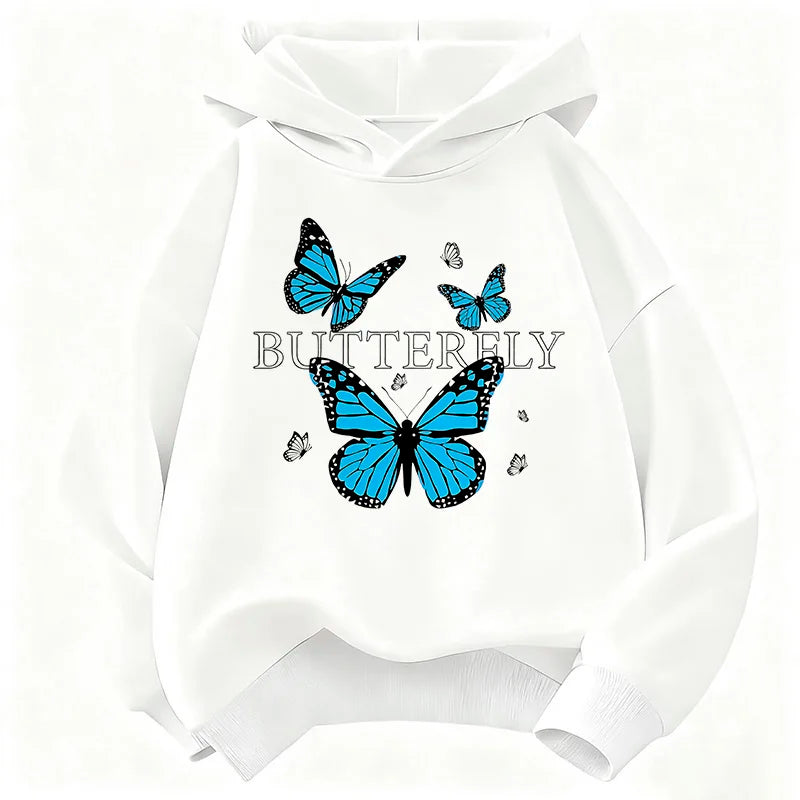 Sweat enfant unisexe motif papillon – CLEVI Paris