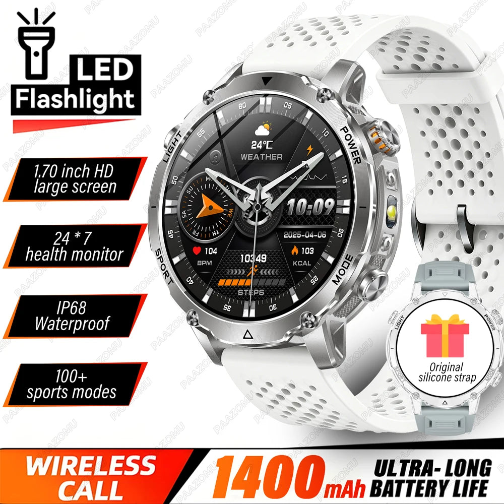 Montre connectée Paazomu sport 1,7″ – CLEVI Paris