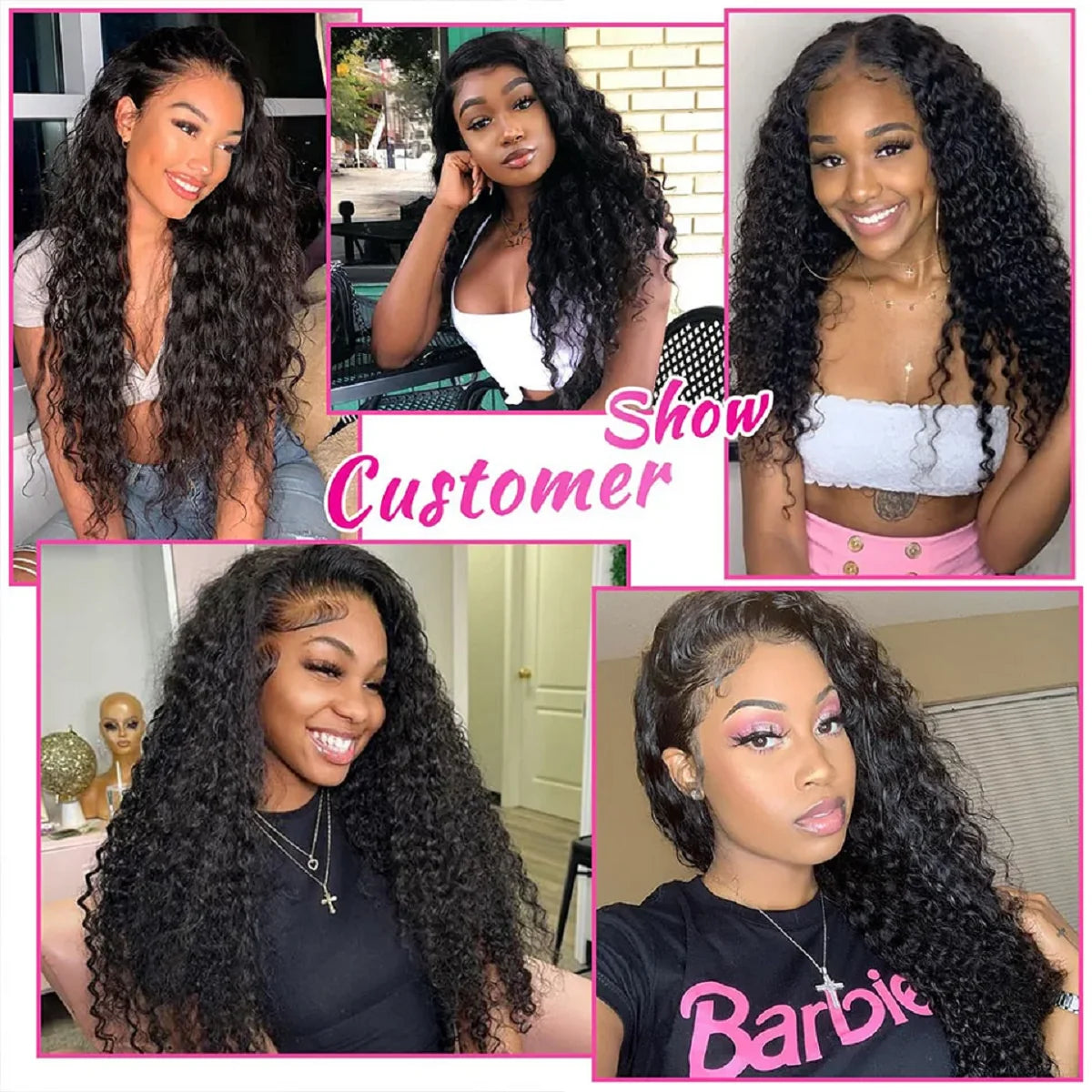 Bundles Deep Wave Cheveux Humains Remy Brésiliens – CLEVI Paris