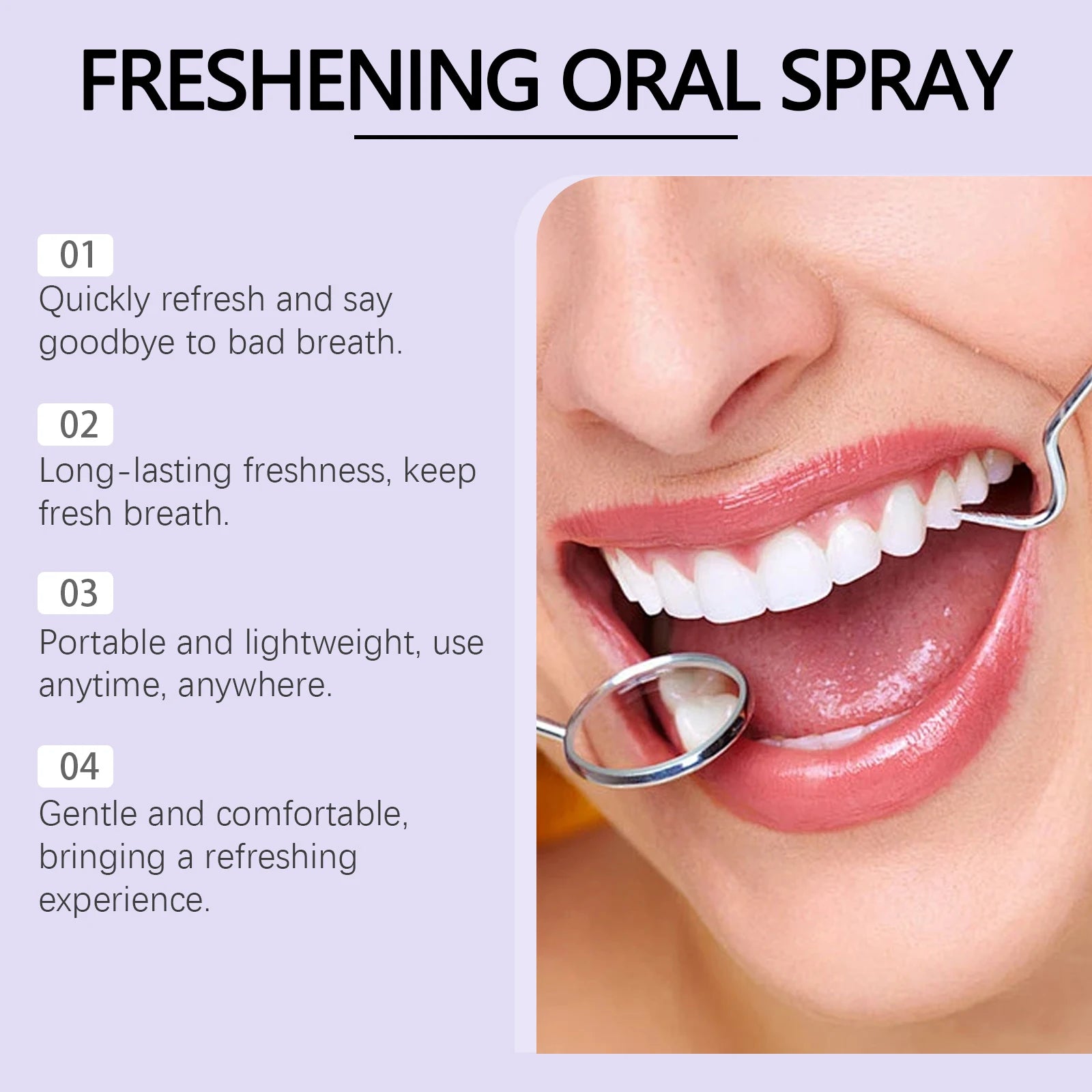 Spray Buccal Haleine Fraîche Menthe eelhoe – Longue Durée, Sans Alcool & Portable – CLEVI Paris