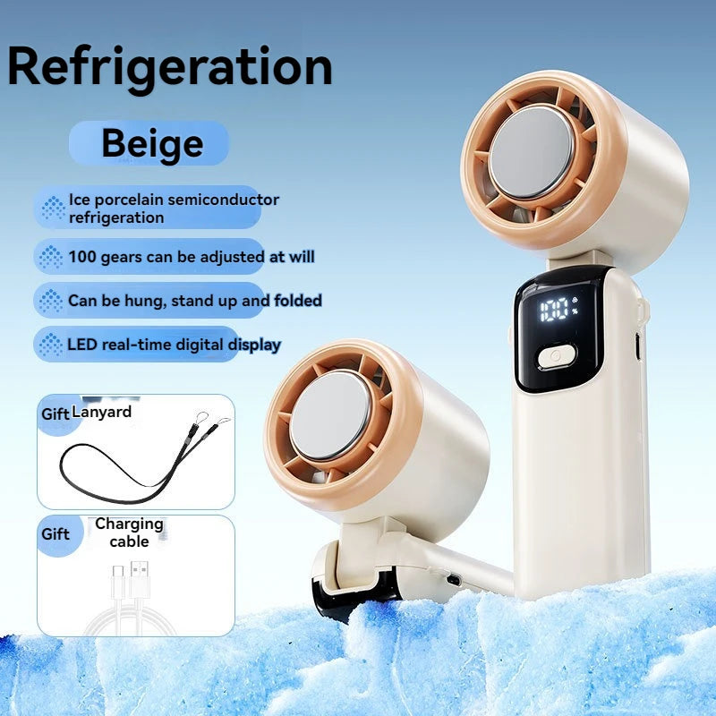 Ventilateur portable pliable JPNPL à vitesse réglable – CLEVI Paris