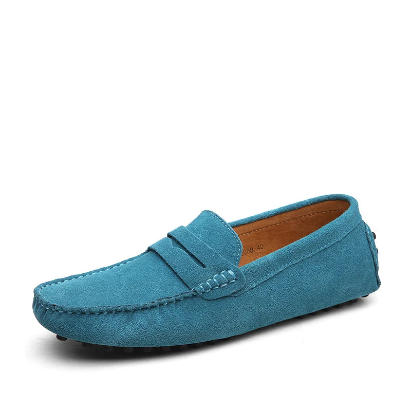 Mocassins Cuir Véritable Homme Slip-On Confort | 10 Coloris – CLEVI Paris
