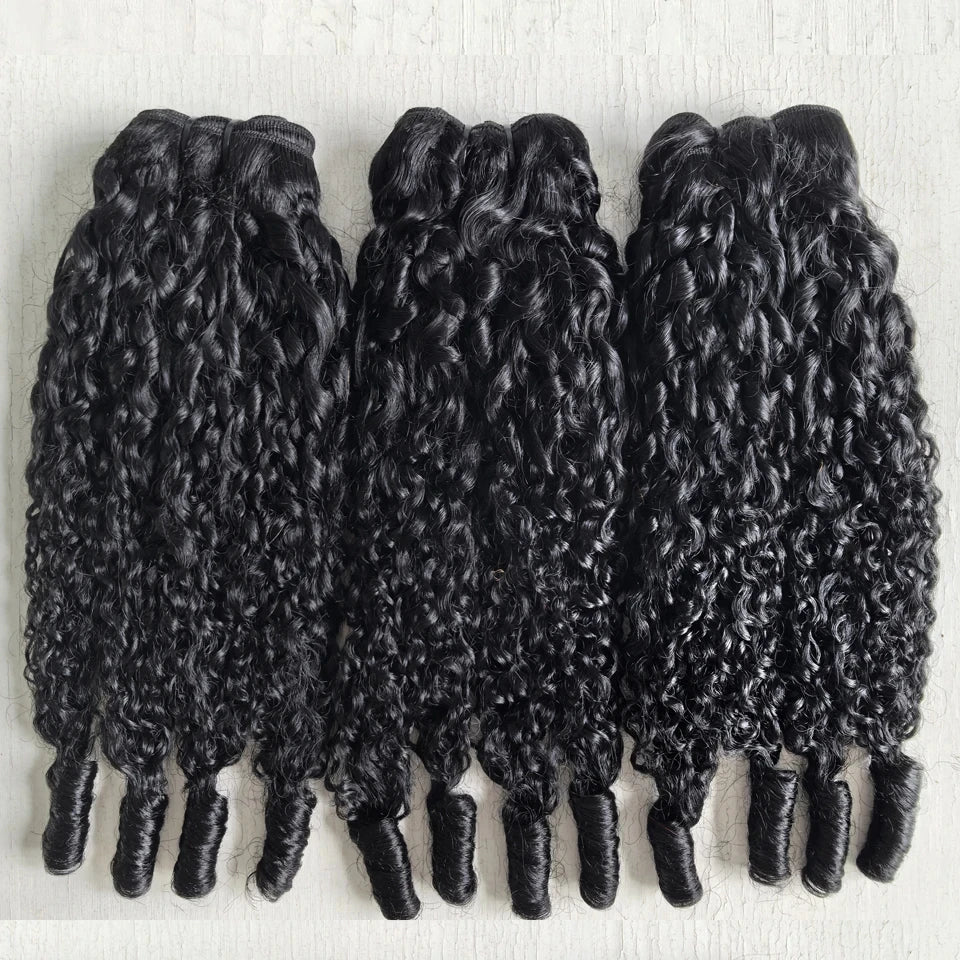 Burmese Curly Bundles Extensions Cheveux Humains Remy Hair – CLEVI Paris