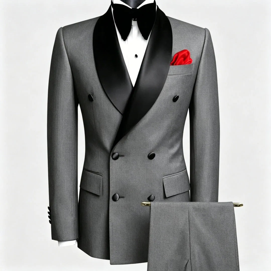 Costume Homme 2 Pièces Double Boutonnage – CLEVI Paris