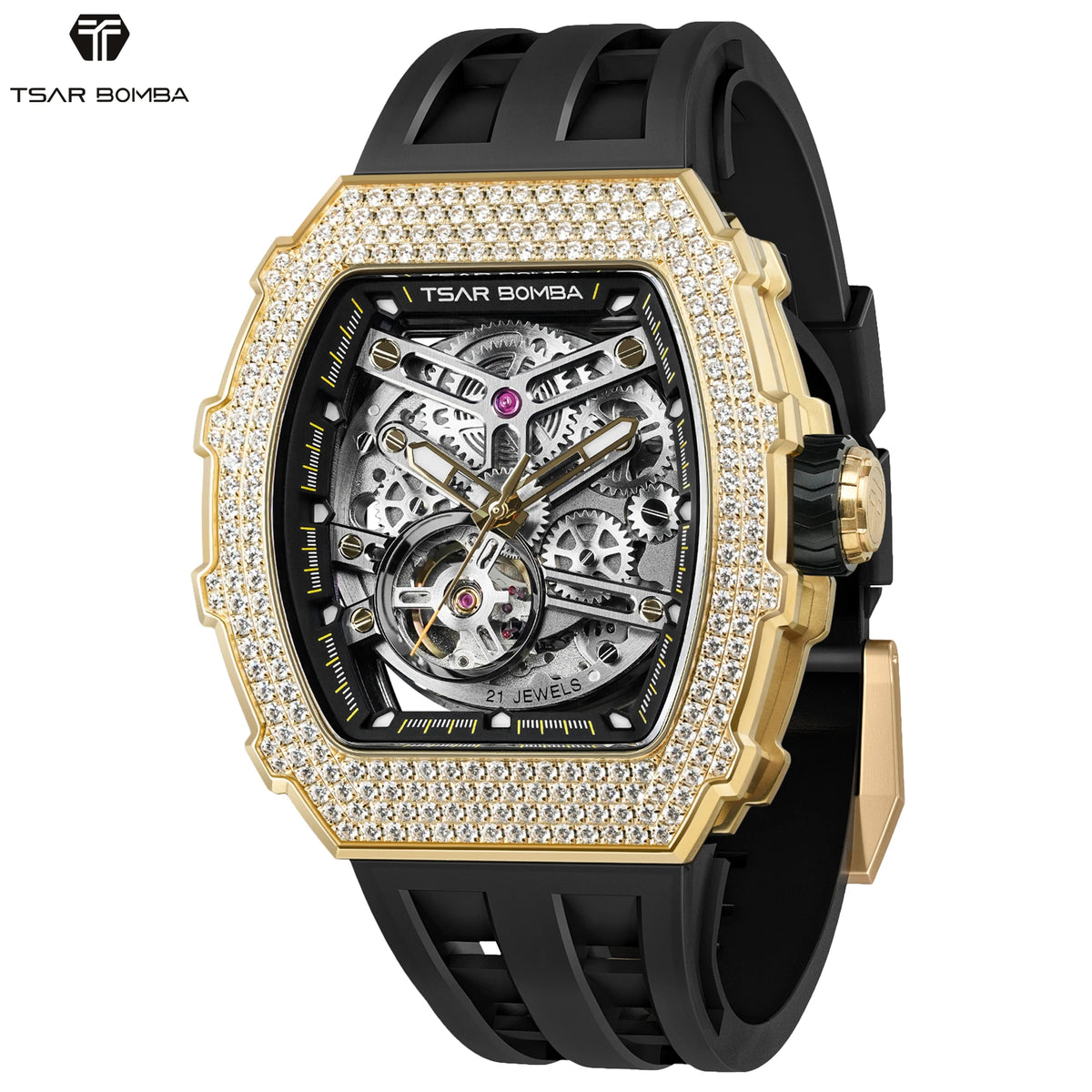 Montre mécanique TSAR BOMBA TB8208D – CLEVI Paris