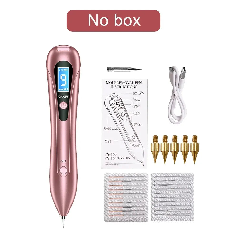 Stylo Plasma Professionnel Anti-Taches Verrues Grains de Beauté 9 Niveaux USB – CLEVI Paris