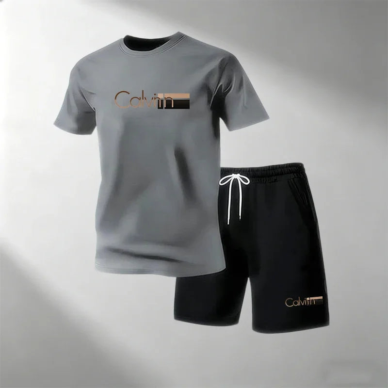 Ensemble Streetwear Homme T-Shirt + Short Sport Quick-Dry – CLEVI Paris
