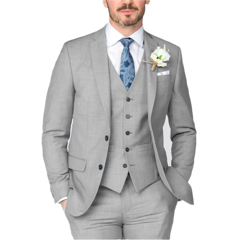 Costume 3 pièces homme élégant – CLEVI Paris