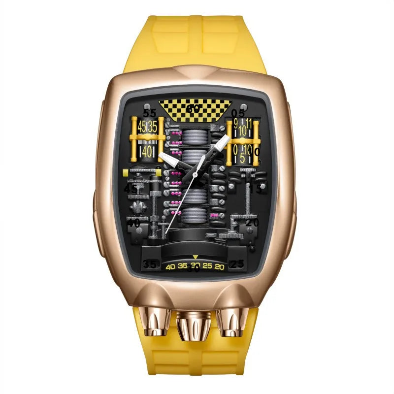 Montre STARPERISH W01 style futuriste – CLEVI Paris