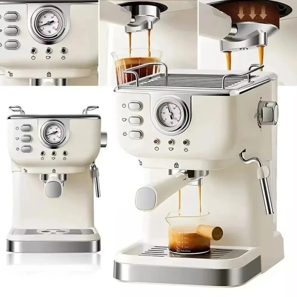 Machine à expresso compacte 1,5 L – CLEVI Paris