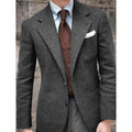 Blazer homme à chevrons simple boutonnage – CLEVI Paris