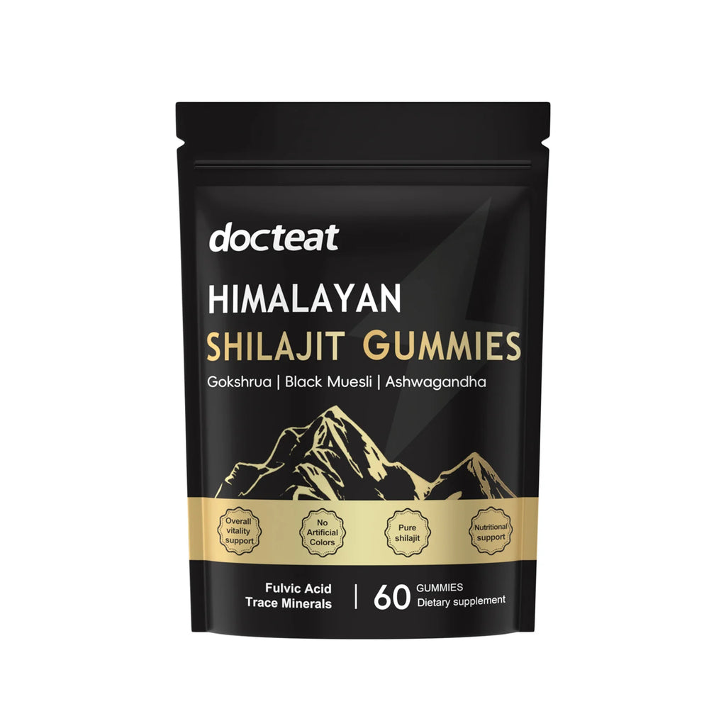 Shilajit, 60 gommes à mâcher – CLEVI Paris