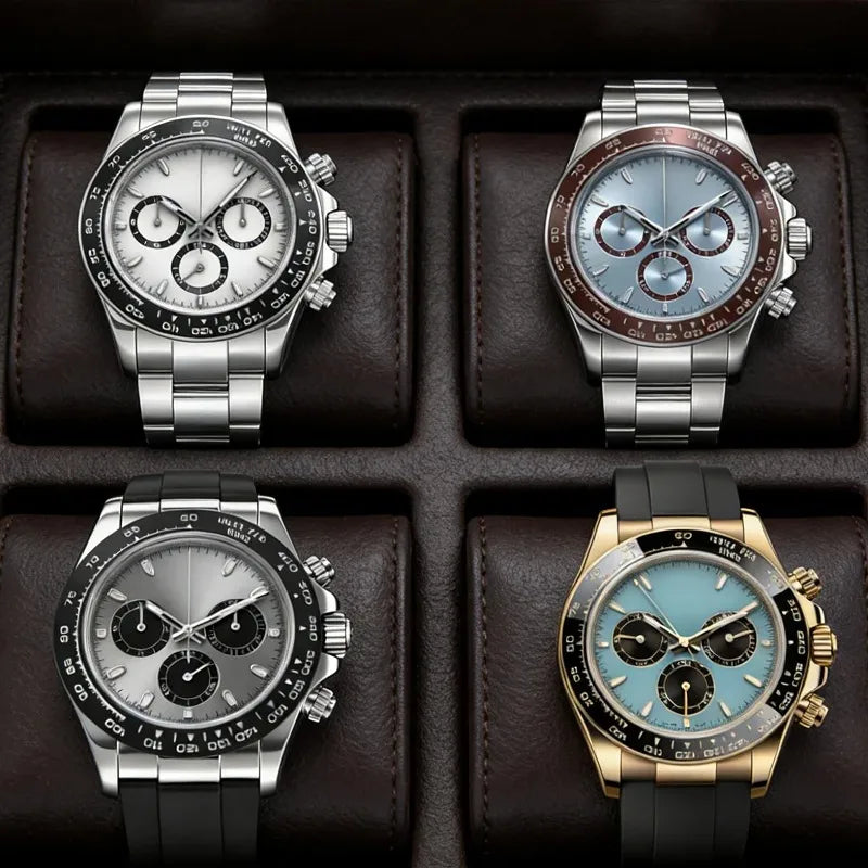 Montre Homme Luxe 40mm Acier 904L Automatique ou Quartz – CLEVI Paris