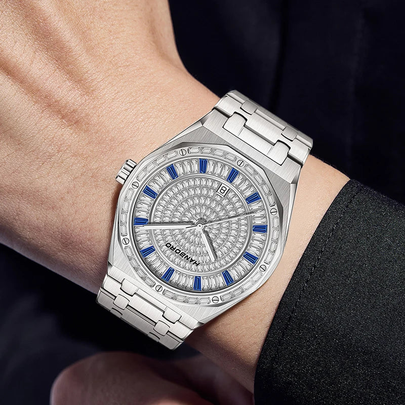 Montre Homme Automatique Cristal Hanboro – CLEVI Paris