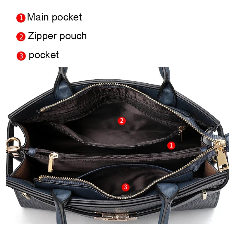 Mini sac à main femme effet croco – CLEVI Paris