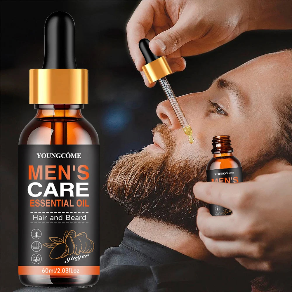 Huile à barbe YOUNGCOME vitamine E – CLEVI Paris
