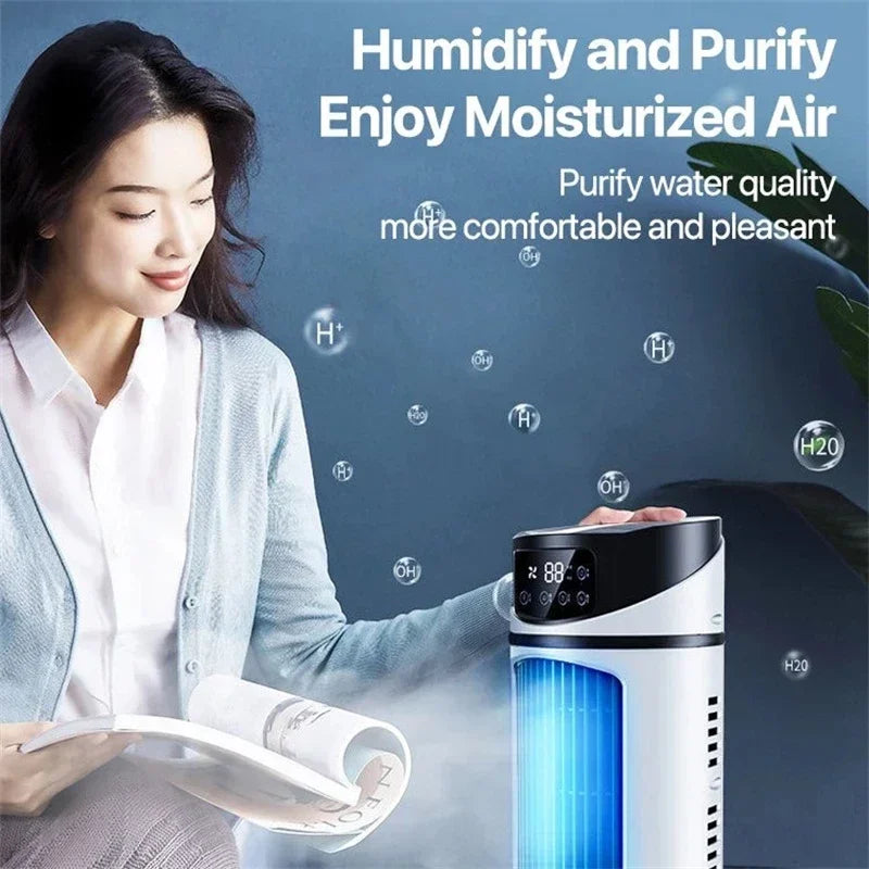 Ventilateur de bureau USB avec minuterie – CLEVI Paris