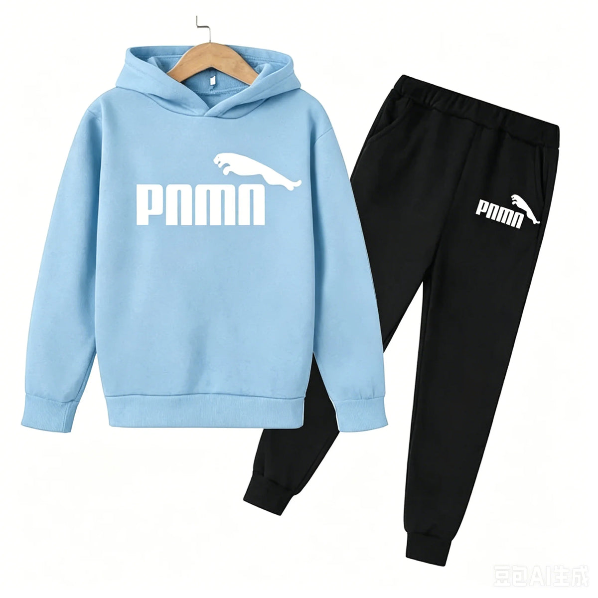 Ensemble enfant sweat à capuche et pantalon – CLEVI Paris